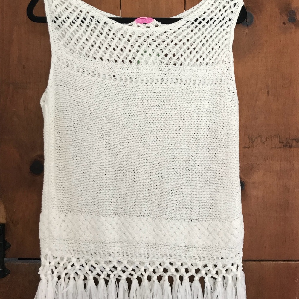 Lilly Pulitzer Summer Sweater tank